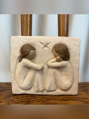 Willow Tree "Friendship" Bas-Relief Plaque by Susan Lordi - DEMDACO